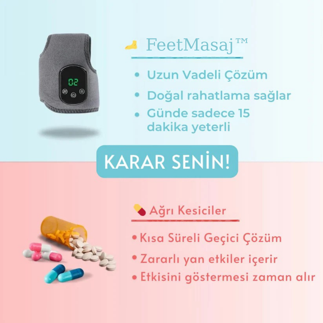 FeetMasaj™ 3'ü 1 Arada Ayak Masaj Aleti