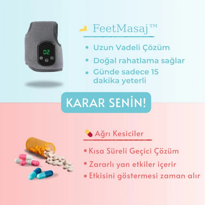 FeetMasaj™ 3'ü 1 Arada Ayak Masaj Aleti